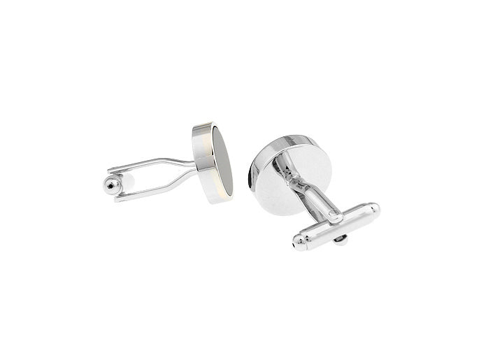 Black Silver Tuxedo Set Cufflink.