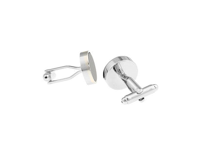 Black Silver Tuxedo Set Cufflink.