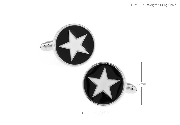 Black Star Cufflink.