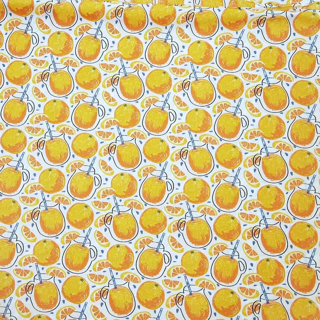 Fresh Oranges Printed Custom Shirt.