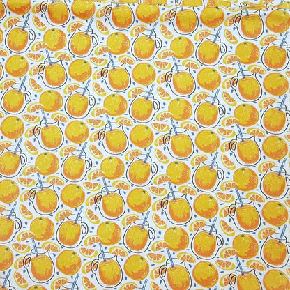 Fresh Oranges Printed Custom Shirt.