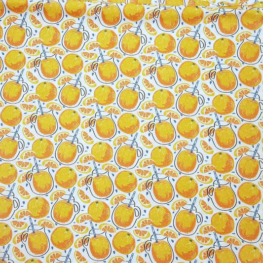 Fresh Oranges Printed Custom Shirt.
