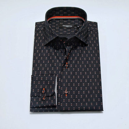 Black Spotted Print